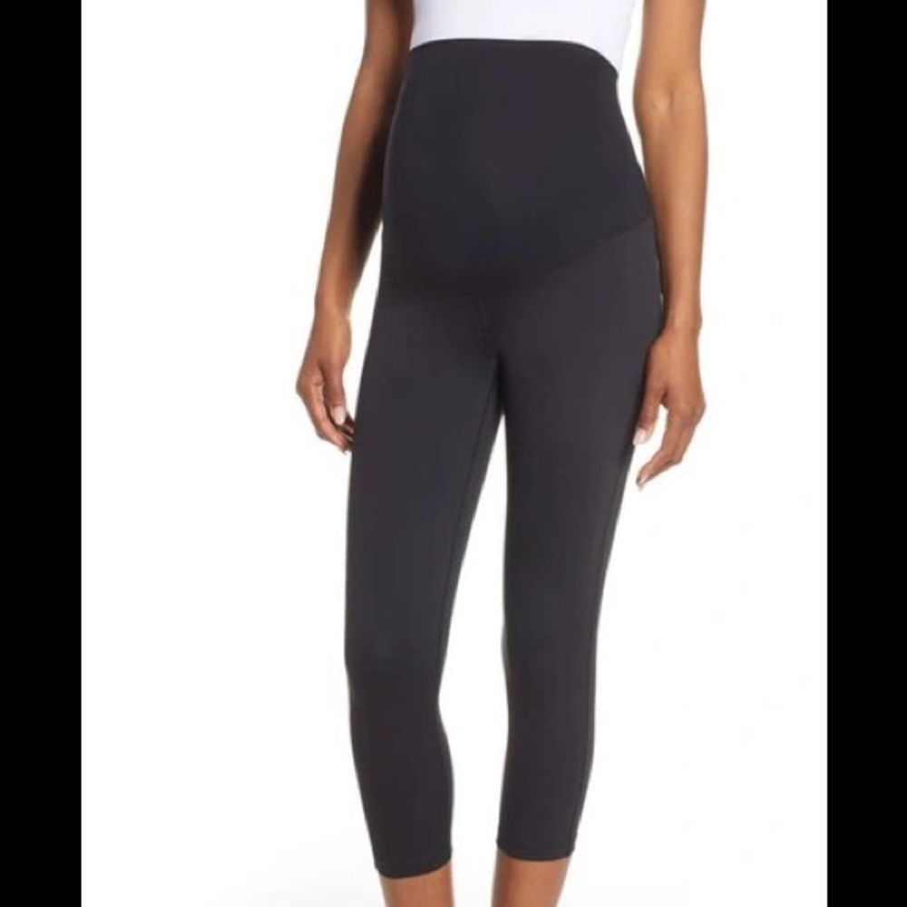 Zella | Live In Maternity Crop Leggings In Black